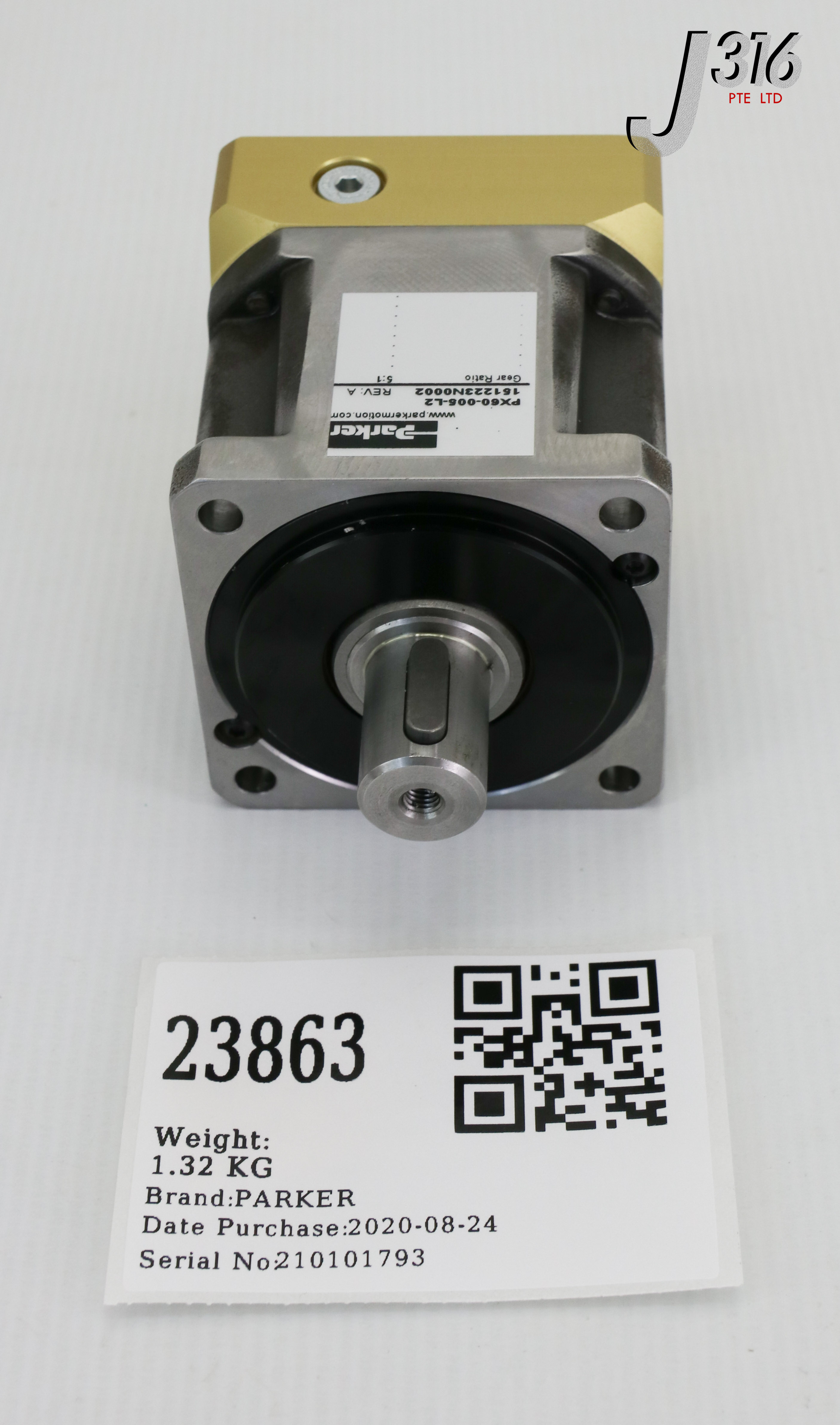 23863 PARKER GEARHEAD, 151223N0002 (NEW) PX60-005-L2 | eBay